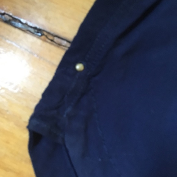 Anthro Edme & Esylte navy drawstring Freya dressXS - Picture 6 of 8